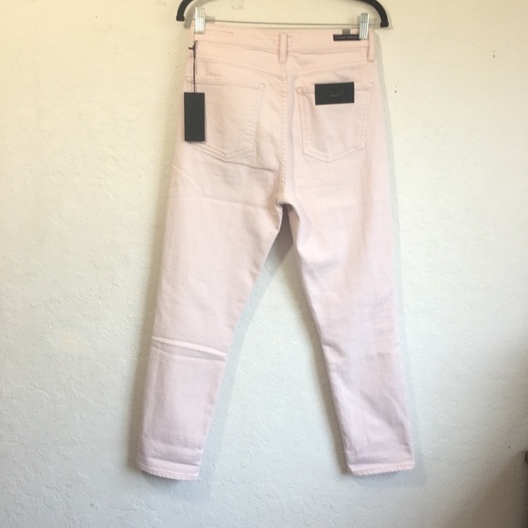 Citizens of Humanity Olivia High Rise Slim Crop Pants Rosewater - Picture 11 of 13
